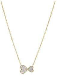 Fossil Sutton schakelketting met glitter JF03941710 - Goud