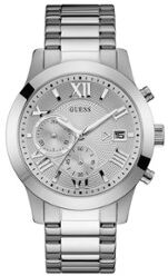 GUESS Atlas Chrono horloge W0668G7 - Zilver