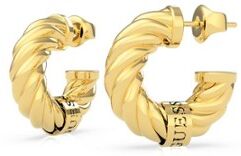 GUESS Twist oorringen met logo UBE70003 - Goud