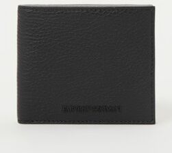 Emporio Armani Portemonnee van leer - Zwart