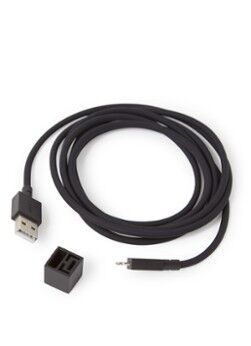 Avolt Cable 1 USB A naar Lighting 1,8 meter - Zwart