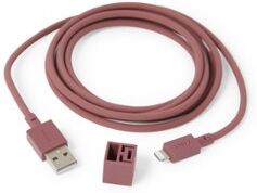 Avolt Cable 1 USB A naar Lighting 1,8 meter - Oudroze