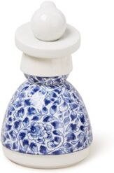 Royal Delft Proud Mary 04 Flower Pattern ornament 14,5 cm - Kobaltblauw