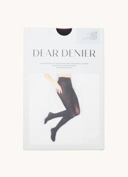 DEAR DENIER Rebecca panty in 80 denier - Zwart