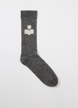 Isabel Marant Étoile Slazia sokken met lurex - Zilver