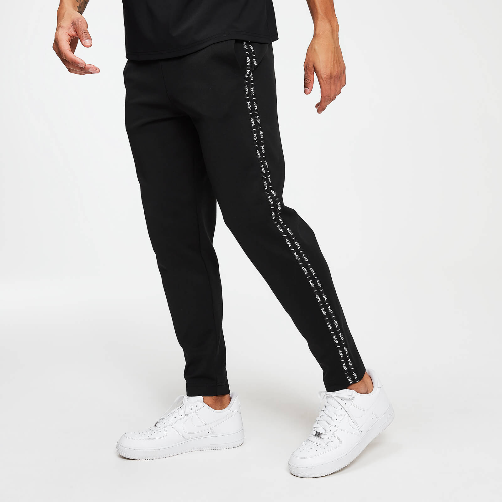 Myprotein Double Tape Tricot Joggers - Zwart - S