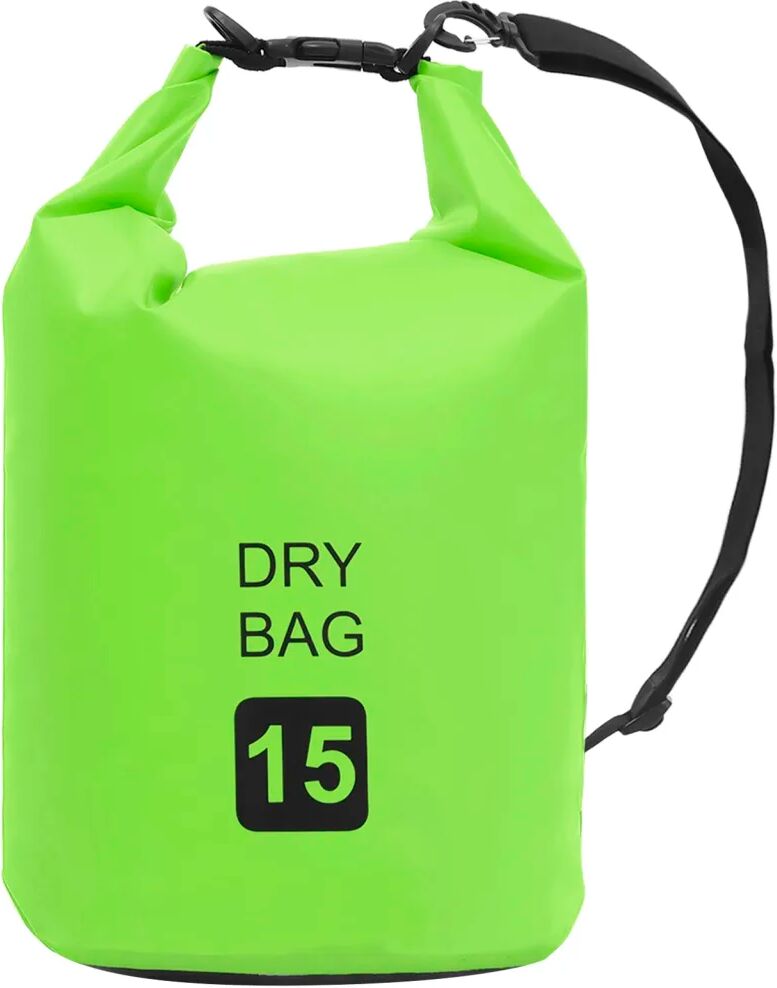 vidaXL Drybag 15 L PVC groen