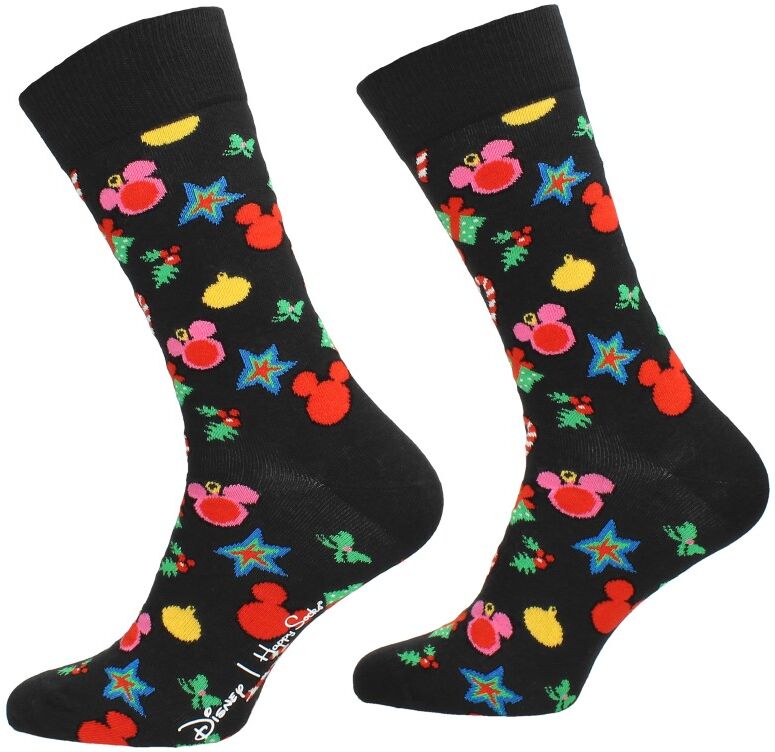 Happy Socks - Disney Treemendous Sock  - Zwart - Size: 36-40 - unisex