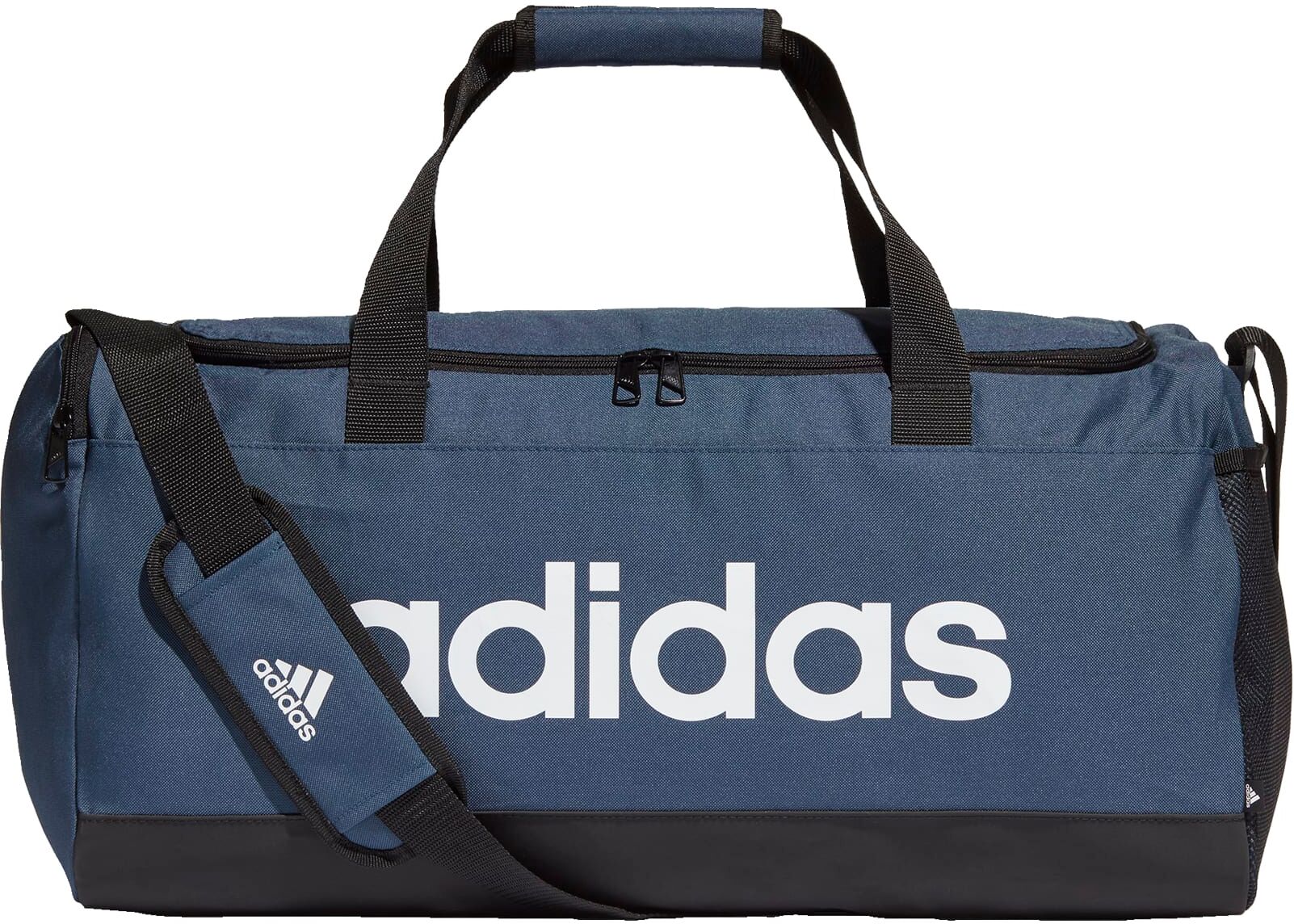 adidas Essentials Logo Duffeltas Medium Blauw - STUKS