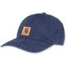 Carhartt Petten - Canvas herenpet met carhartt-label Blauw - One Size Fits All