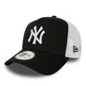 House44store.nl New York Yankees Clean Black A-Frame Trucker Cap