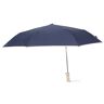 BelTech Excentrische paraplu, winddichte zakparaplu, gepatenteerd ontwerp voor sterke wind of rugzaktoeristen, blauw