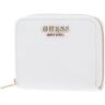 GUESS Jena SLG Zip Around Wallet S White Logo