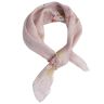 WMYQL silk scarf Small Square Scarf, Spring And Autumn Thin Silk Scarf, Women's Summer Sun Protection Gauze Scarf, Versatile Neck Scarf-b-65 * 65