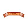 Gök-Türk Galatasaray GS sjaal met franjes voor voetbalfans 20 x 147 cm, rood, 20 x 147 cm