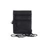 LEAS Travel-Line borsttas echt leer, zwart, zwart, 11x14cm, Minimaal