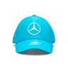 Mercedes AMG Petronas Formule 1-team 2023 George Russell-coureurspet, Blauw, Eén Maat
