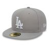 New Era Los Angeles Dodgers Cap Mlb Basic Grey/White 7 1/8-57cm