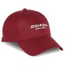 dickies Unisex Twill katoen Dad Cap, gebakken baksteen, OS, Gebakken baksteen, Eén Maat