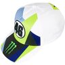 Valentino Rossi Abu Dhabi pet met vizier, heren, eenheidsmaat, wit