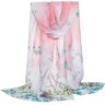 LHEZXS Scarves Silk Scarf Women'S Scarf Shawl Summer Thin Sun Protection Beach Gauze Scarf Long-Q-160X50Cm