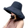 XKUN Bucket hat Beach Hat Beach Hat Beach Hat Beach Hat Beach Hat Beach Hat Beach Hat-Black,56-58Cm