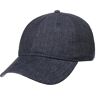 Stetson Sydell Linen Baseballpet Dames/Heren/Kinderen pet base cap zomer metalen gesp met klep voering voor Zomer/Winter XL (60-61 cm) antraciet-gemêleerd