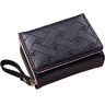 SSWERWEQ Damesportemonnee Wallets for Women Kawaii Cute Wallet Luxury Designer Lady Wallet Pink Purse Womens Wallet Small Women Leather Wallet Coin Purse (Color : Schwarz)