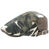 AIEOE Flat Caps Men Camouflage Flat Cap Cotton Flat Cap Gatsby Newsboy Cap