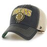 '47 Brand NHL Boston Bruins vintage pet honkbalpet Tuscaloosa Cleanup Trucker