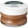 Collonil Shoe Cream, verzorgingscrème voor glad leer, 50 ml, Lichtbruin