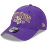 New Era 9Forty Snapback Cap Outline Minnesota Vikings One Size Paars
