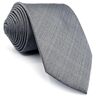 S&W SHLAX&WING Effen kleur grijs heren stropdassen stropdassen pak 147cm klassiek