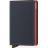 Secrid Slimwallet pasjeshouder matte night blue orange