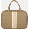 Guess travelcase/beautycase latte logo