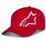 Alpinestars Corp Snap 2 Cap - Wit Rood