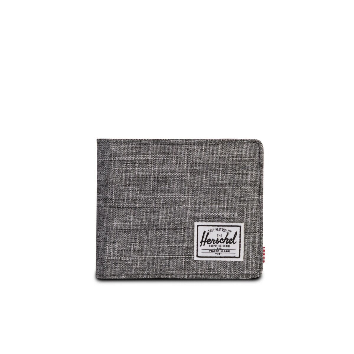 Herschel Hank RFID Wallet-Raven Crosshatch