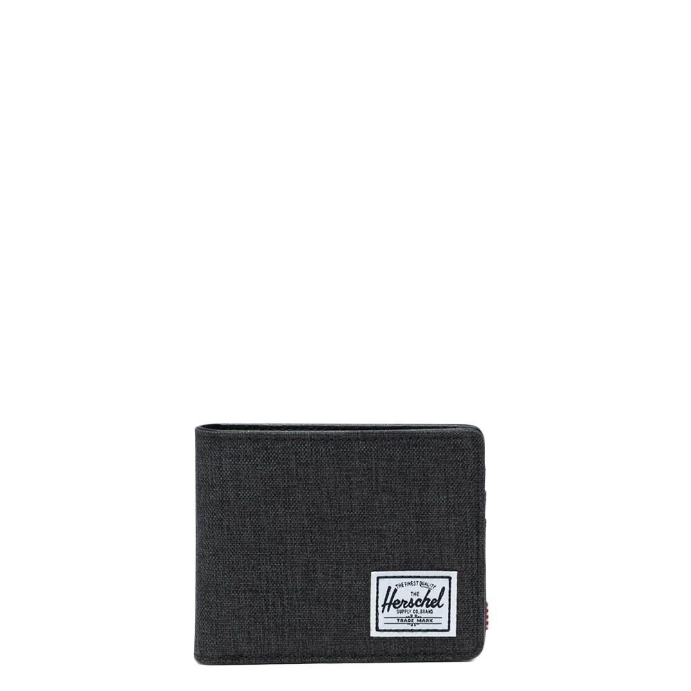 Herschel Hank RFID Wallet-Black Crosshatch