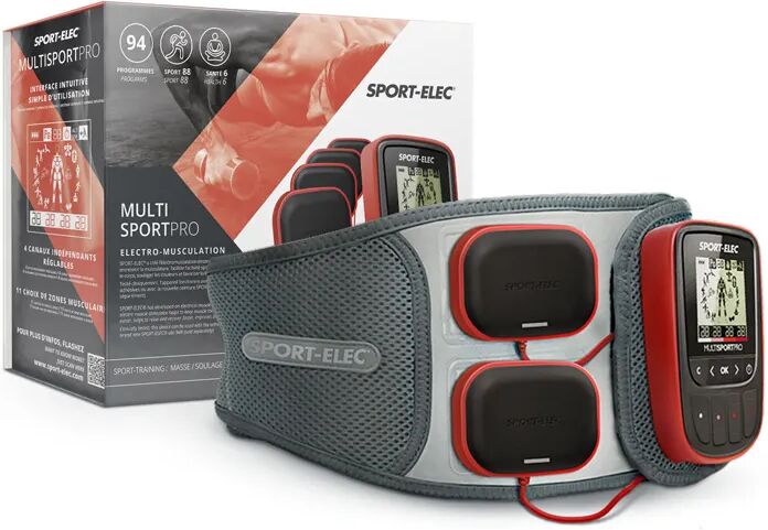 Sport-Elec MultiSport Pro Elektrostimulator + Ergonomische Buikriem