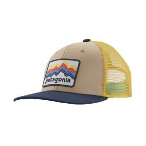 Patagonia K'S Trucker Hat Ridge Rise Stripe Oar Tan ONESIZE