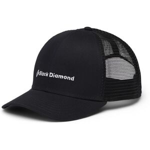 Black Diamond BD TRUCKER HAT  BLACK-BLACK-BD WORDMARK