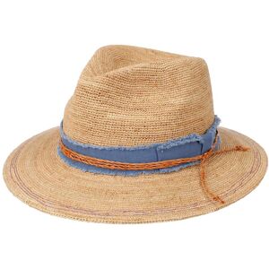 Stetson TRAVELLER CROCHET  NATURAL WITH BLUE