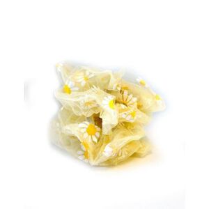 Onfleek Organza Scrunchie Mønster - Sunflower