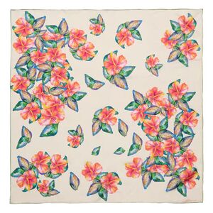 Beck Söndergaard Blommor Sia Scarf - Birch White One Size