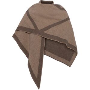 Envelope1976 Triangle Scarf Merino - Cacao / Beige One Size