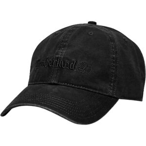 Timberland Cotton Canvas Bb Cap Self Backstrap - Black One Size