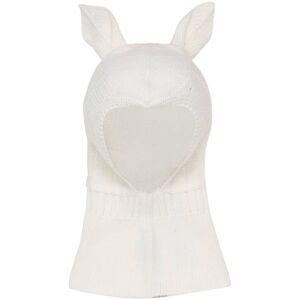 Huttelihut Merino/cashmere Balaclava, Off-White