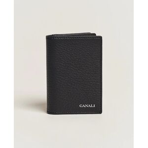 Canali Grain Leather Billfold Black