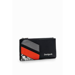 Desigual Large patchwork wallet - BLACK - U
