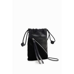Desigual Leather wallet smartphone pouch - BLACK - U